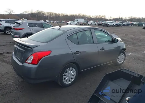 2019 Nissan Versa 1.6 S+ from USA, damaged, VIN 3N1CN7AP4KL843663
